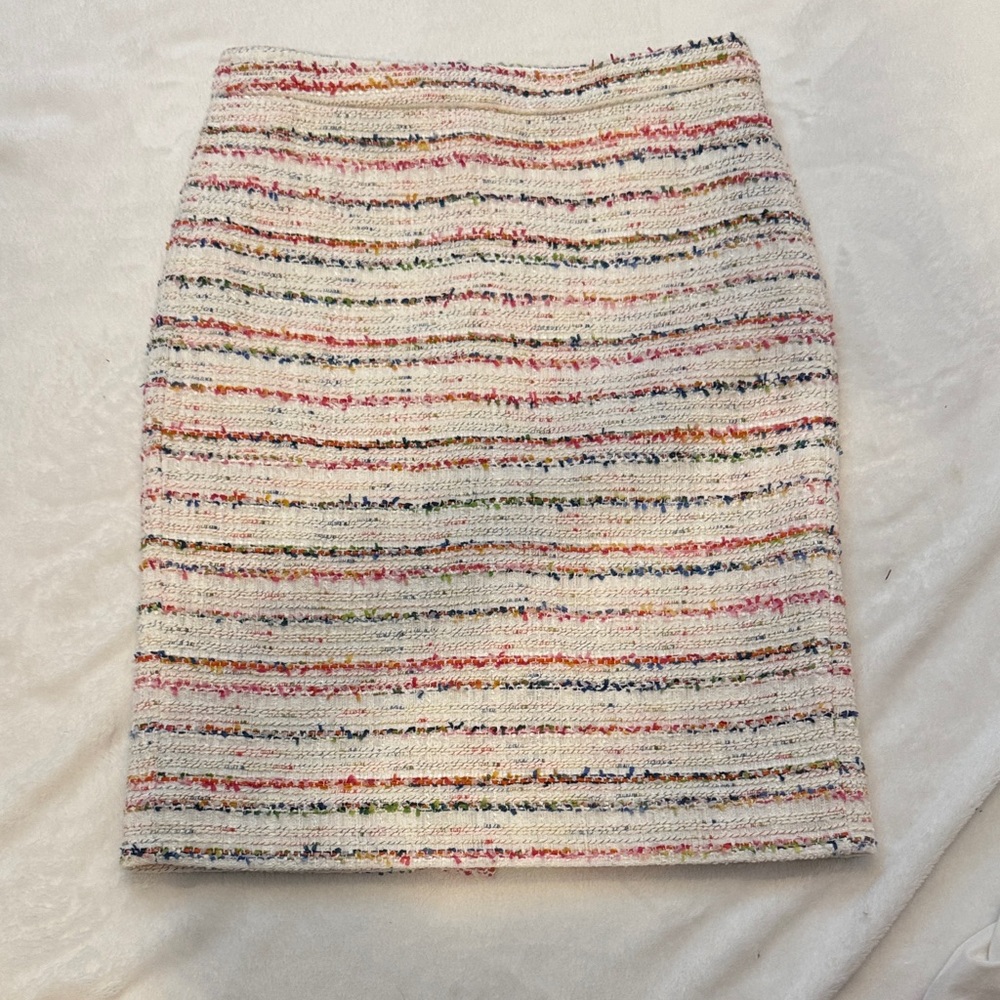 J.Crew No. 2 Fully Lined Multicolor Tweed Tailored Pencil Skirt | Women’s 2